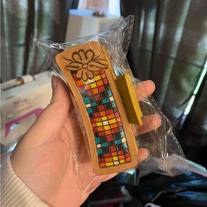 Brand new western style hair claw clip